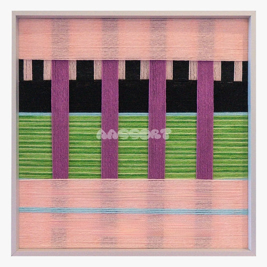 Woodland Mirror - Textile Art #SQ116