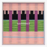 Woodland Mirror - Textile Art #SQ116