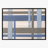 Slate Harbor - Textile Art #RE033