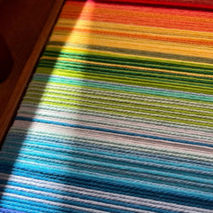 Rainbow — Fiber Art