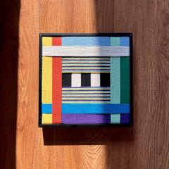 Childhood Old Toys - Textile Art #SQ005
