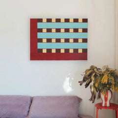 Malèna: A Sicilian Beauty - Textile Art #RE013