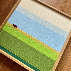 Whispering Fields — Fiber Art