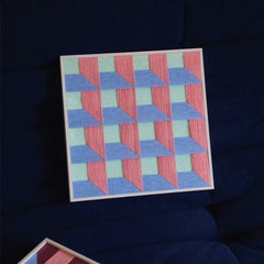 Whispering Bricks — Fiber Art