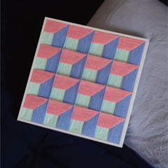 Whispering Bricks - Textile Art #PR005