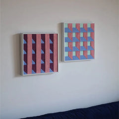 Whispering Bricks — Fiber Art