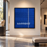 Deep Blue - Textile Art #SQ166