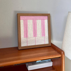 Little Black Piano — Fiber Art