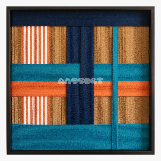Tropical Glow - Textile Art #SQ089