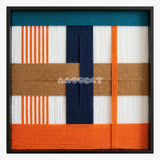 Orange Midsummer - Textile Art #SQ096