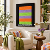 Neon Hymn - Textile Art #RE069