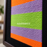 Neon Hymn - Textile Art #RE069