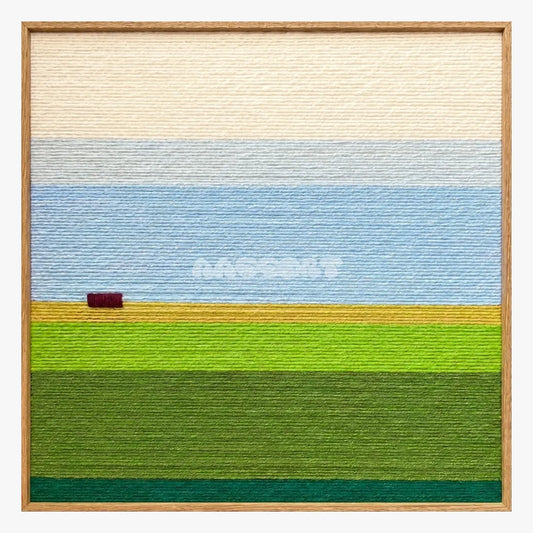 Whispering Fields - Textile Art #SQ038