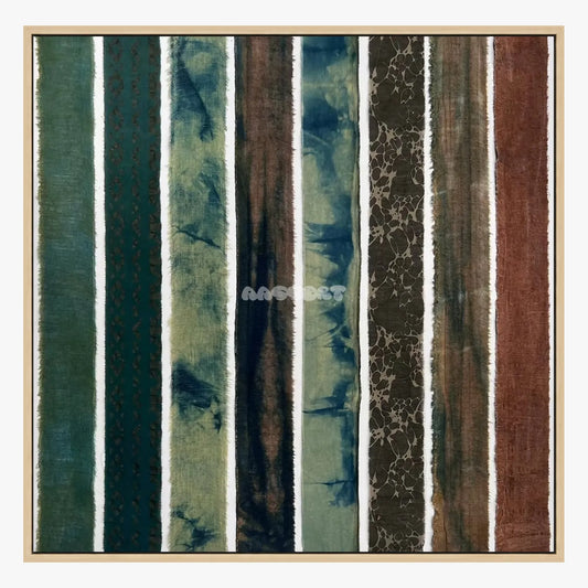 Forest Strata - Textured Fabric Art #TF001