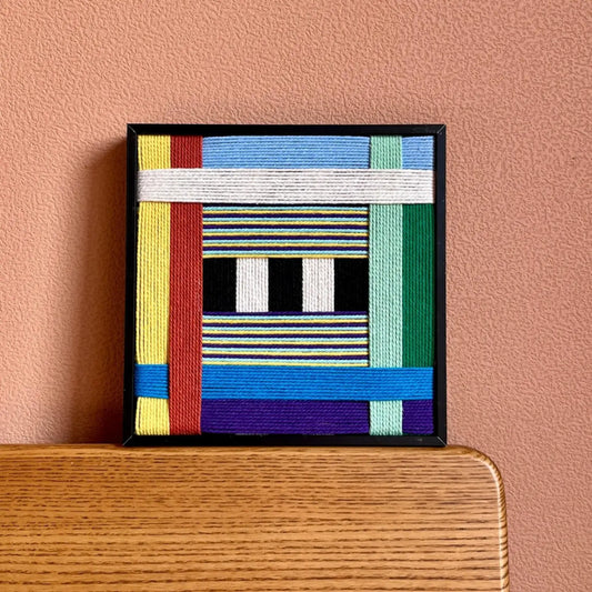 Childhood Old Toys Yarn Art - Nostalgic Wall Decor by Aassort