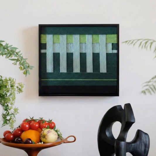 "Velvet Vine" — Textured Fiber Wall Art