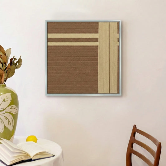 “Earth’s Embrace” - Textured Fiber Wall Art