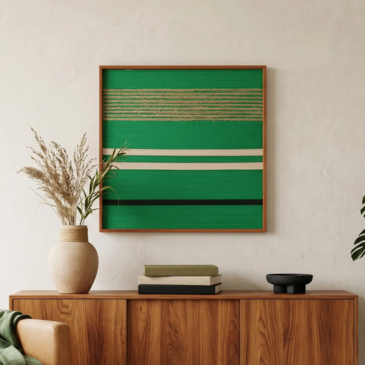 "Endless Flow" — Textured Fiber Wall Art