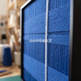 Deep Blue - Textile Art #SQ166