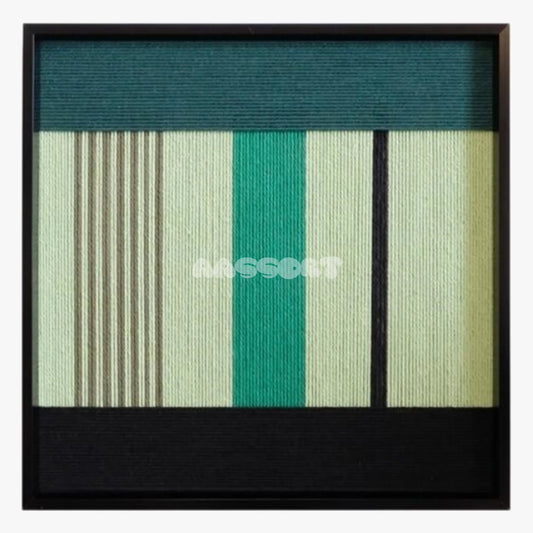 Green Branches - Textile Art #SQ027