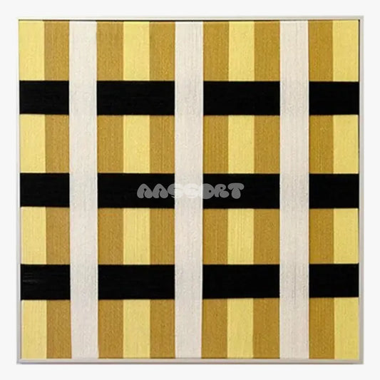 Heritage Grid - Textile Art #SQ031