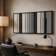 Ivory Structure - Textile Art #RE047