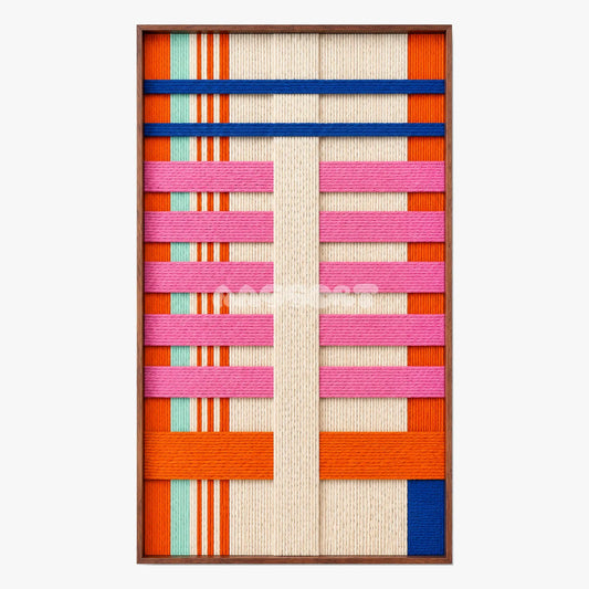 California Rhythm - Textile Art #RE054
