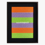 Neon Hymn - Textile Art #RE069