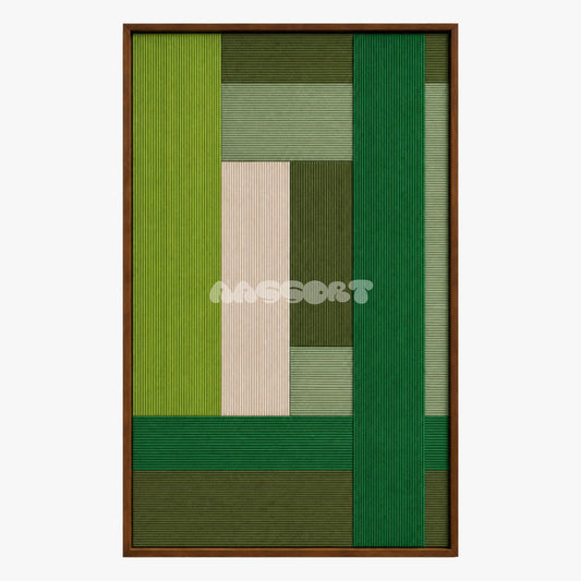 Evergreen Harmony - Textile Art #RE089