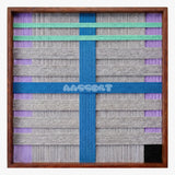 Cobalt Window - Textile Art #SQ113