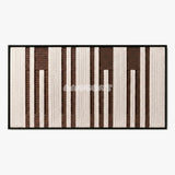 Cocoa Pillars - Textile Art #RE035
