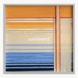 Love at Sunset - Textile Art #SQ001