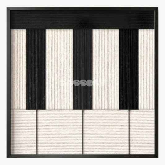 Little Black Piano - Textile Art #SQ006