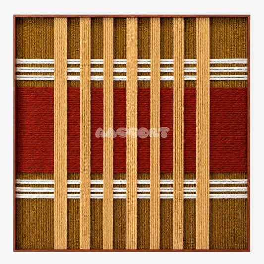 Gilded Coronation - Textile Art #SQ141