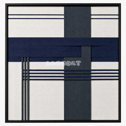 Midnight Axis - Textile Art #SQ146