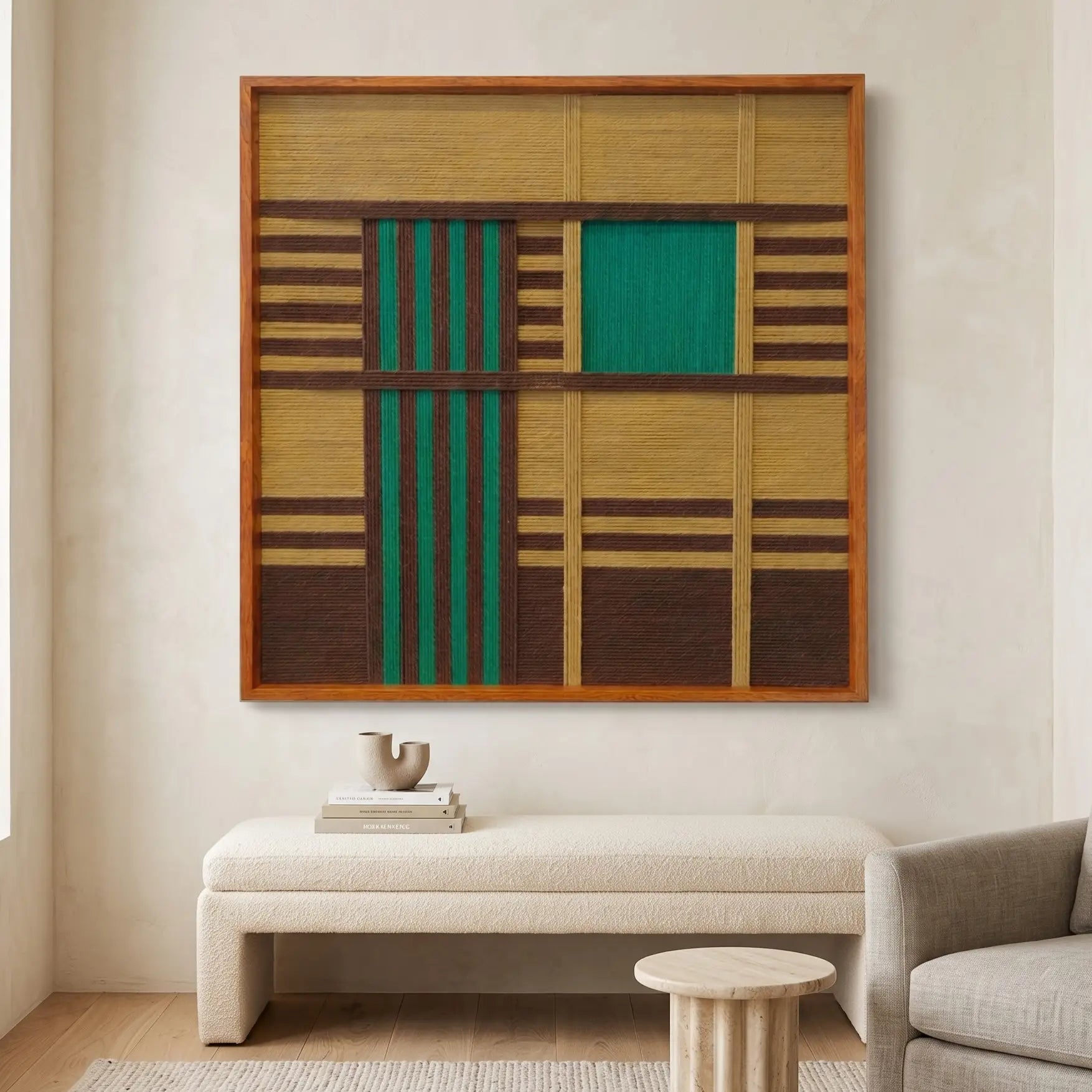 Vast Horizon - Textile Art #SQ014
