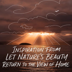 Night River Lantern — Fiber Art