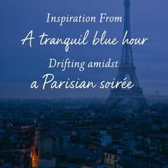 Tranquil Midnight Paris — Fiber Art