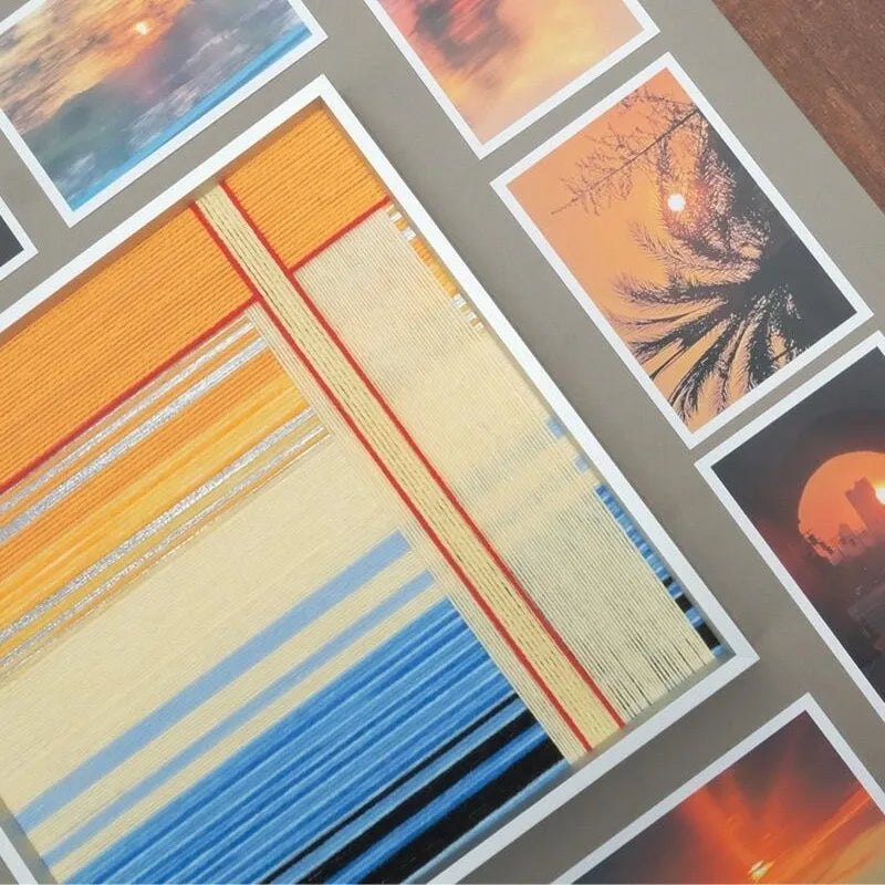 Inspiration graphic for Love at Sunset featuring a sunset beach scene and quote “When the sun sets, love rises.”