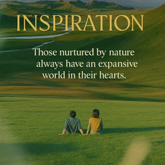 Macro shot of Vast Horizon hand-woven yarn art revealing looped texture of wool and vibrant contrast between mint green and ocean blue fibers