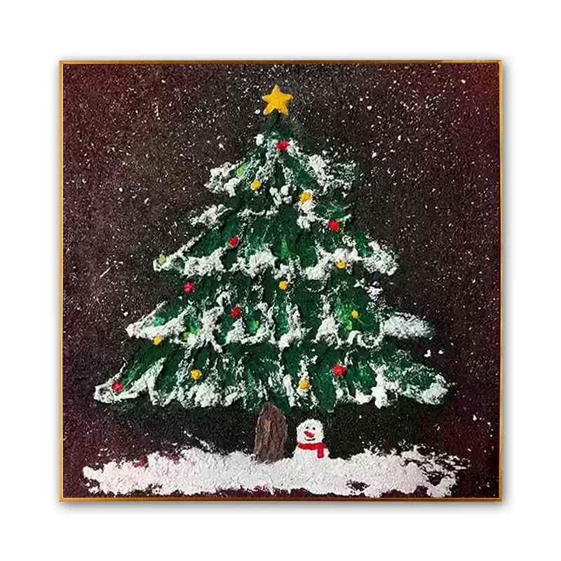 DIY Handcrafted Christmas Tree Painting Kit | Creative Holiday Decor & Perfect Gift