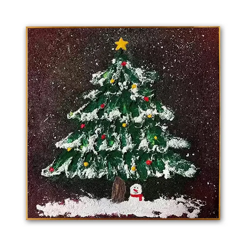 DIY Handcrafted Christmas Tree Painting Kit | Creative Holiday Decor & Perfect Gift