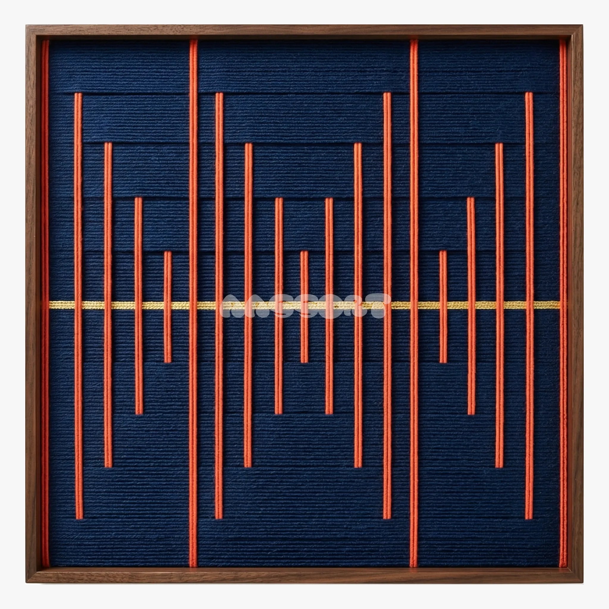 Signal Lost - Textile Art #SQ068