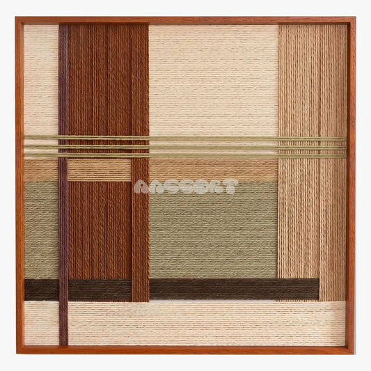 Embers of the Wild - Textile Art #SQ070