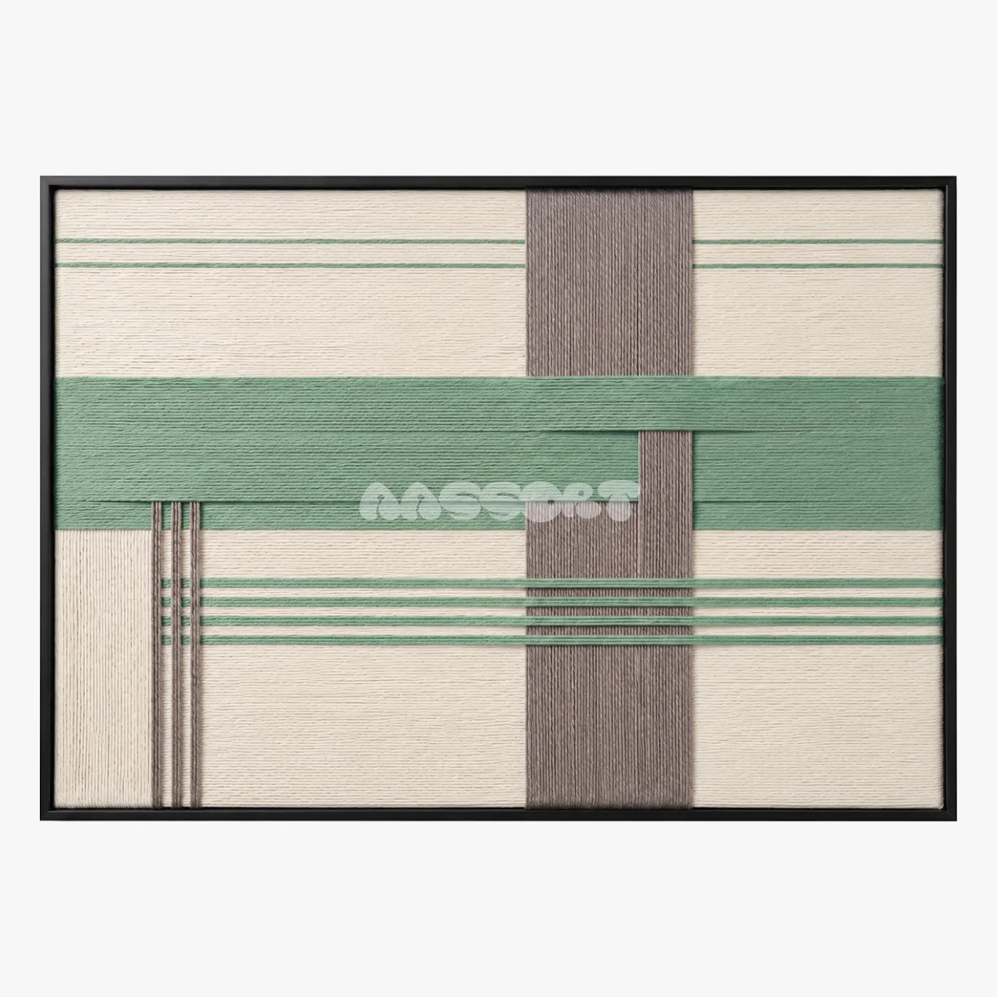 Sage Crossing - Textile Art #RE027