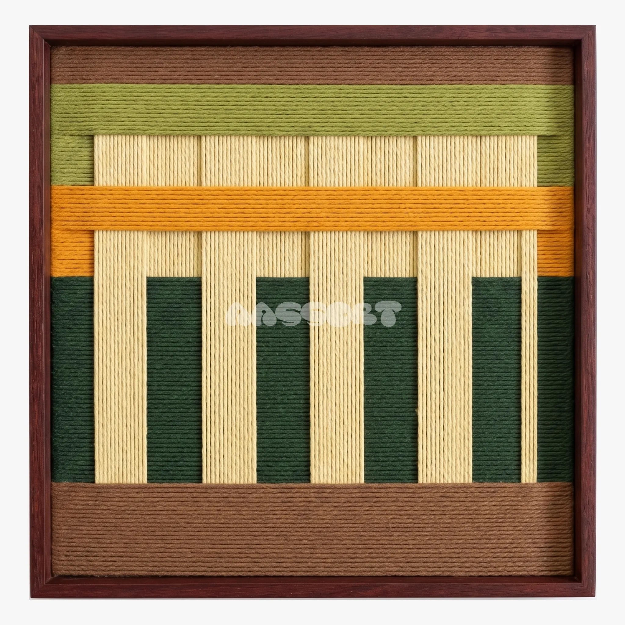 The Verdant Altar - Textile Art #SQ072