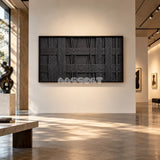 Black Thesis · 2026 One of One · Original Fiber Artwork