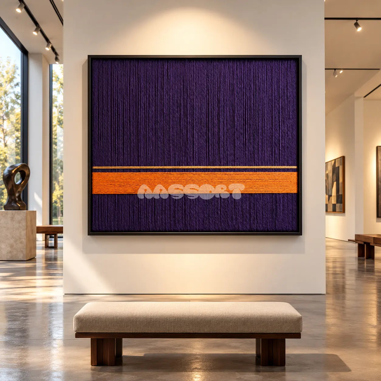 Late Heat - Textile Art #RE072