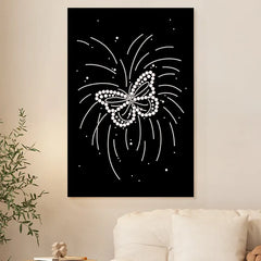 Blooming Butterfly Design Pearl Painting Kit