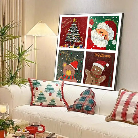 Aassort Santa Claus Painting Kit